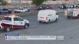 High-speed chase of smugglers leaves 3 dead