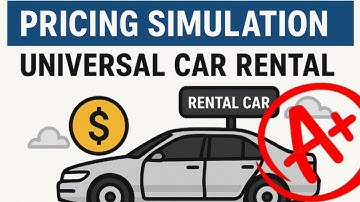 How to Win Pricing Simulation: Universal Car Rental 