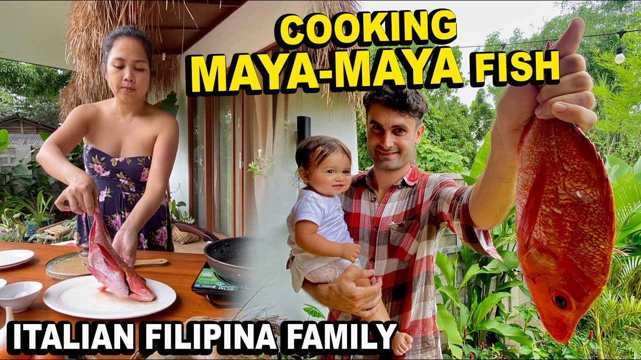 MY FILIPINA WIFE'S ESCABECHENG MAYA-MAYA FISH  LIFE IN THE PHILIPPINES
