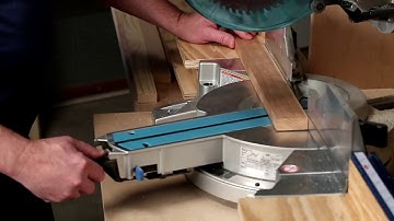 How To Cut Angles on a Miter Saw