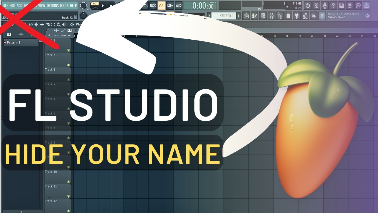 How to HIDE your NAME in FL Studio ('24 update) - YouTube