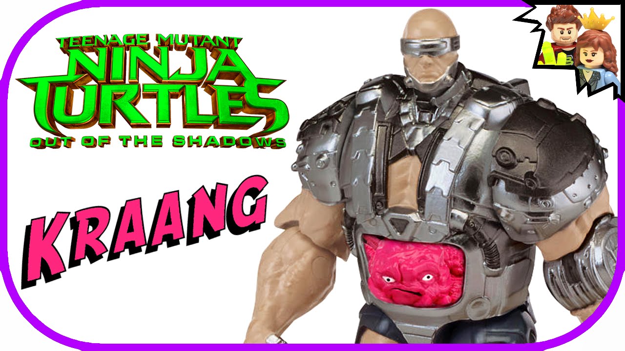 TMNT Out of the Shadows Kraang Playmates Action Figure Unboxing & Review