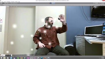 Kinect Particle System Test