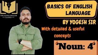 #English grammar Day5: Basics of Noun:3 with #yogesh_sir #ssccgl #ssccpo #rjs #cuet #clat #nda #ibps