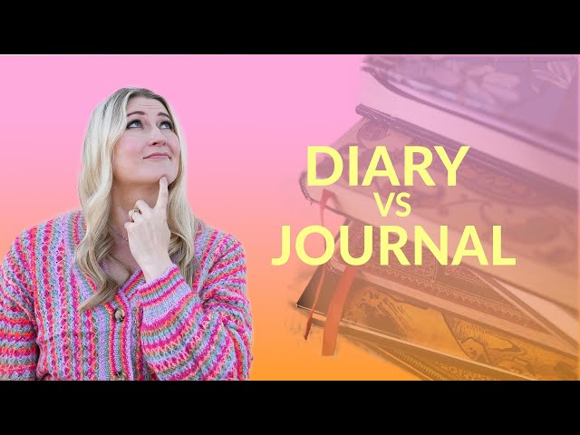 Diary vs. Journal: What's The Difference? (Answer + Examples)