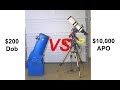 $200 10" Coulter Dob VS $10,000 Astro Physics ultimate APO refractor - Ultimate Telescope Smackdown!