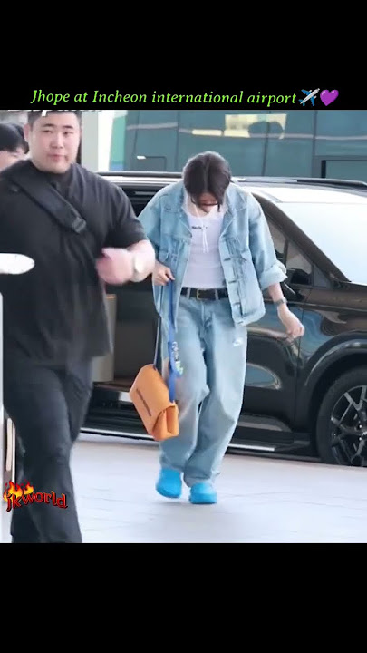 Jhope departure at Incheon international airport ✈️ Have a safe flight hobi💓 #jhope #bts #hobi