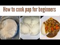 How to cook pap for beginners south africa