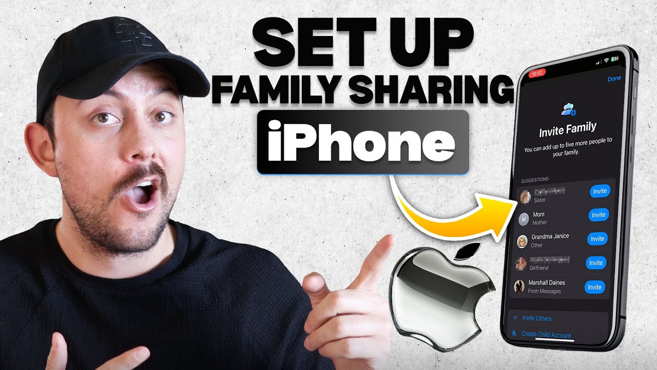 How to Set Up Family Sharing on iPhone (Apple ID & iOS Step-by-Step ...