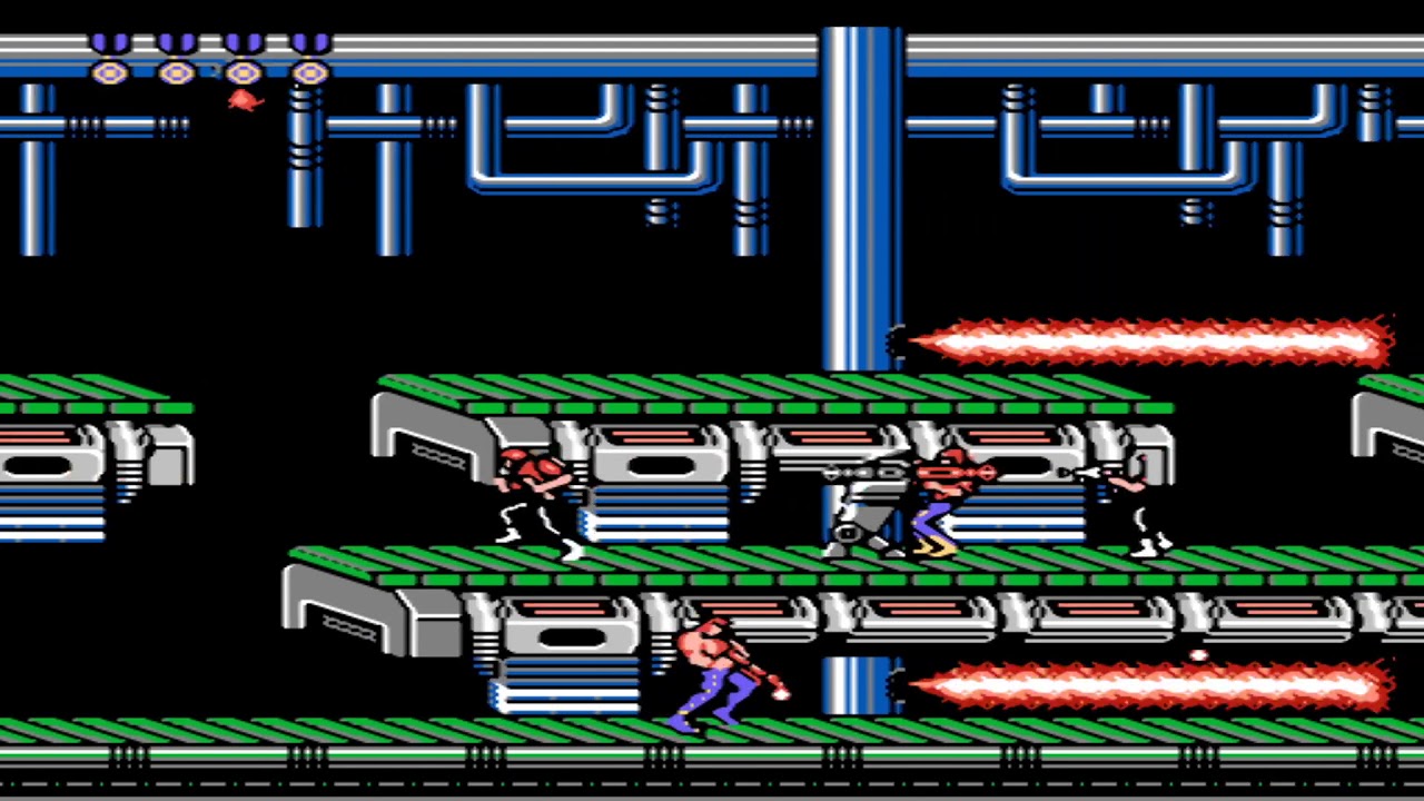 Contra (NES)/Stage 6 (Energy zone) YouTube