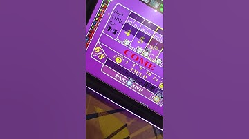 this new dice table is the future of craps. im at harrahs in san Diego. 64 rolls before crapping out