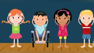 Download lagu Song Head shoulder knees and toes, lagu kepala pundak lutut kaki, lagu anak anak