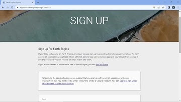 Sign Up Google Earth Engine. Time Series Analysis-Part 1