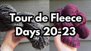 Tour de Fleece 2026 Vlog Days 20-23