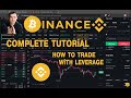 BiNANCE FULL TUTORiAL: HOW TO TRADE / MARGiN / FUTURES / ORDER & CONTRACT TYPES / FUNDiNG FEE