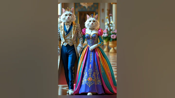 Video 8108841: royal cats, cat lover dance, cute cat funny dance, beautiful white cat, feline