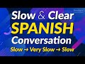 Slow &amp; Clear! Practice Basic Spanish Phrases to Improve your Conversation