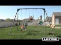 Metal Commercial Swing Set