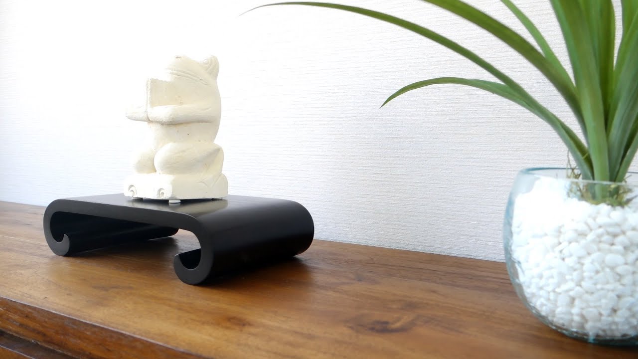 ストーン付き【 インテリア・寝具・収納 石像 バリ スタイル お祈り