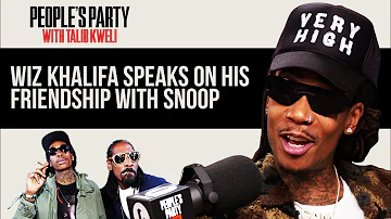 Wiz Khalifa Reveals How He Manifested A Friendship With Snoop Dogg | People's Party Clip