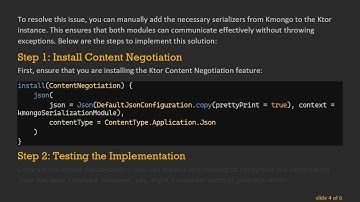 Resolving Issues with Ktor, Kmongo, and Kotlinx.Serialization Integration