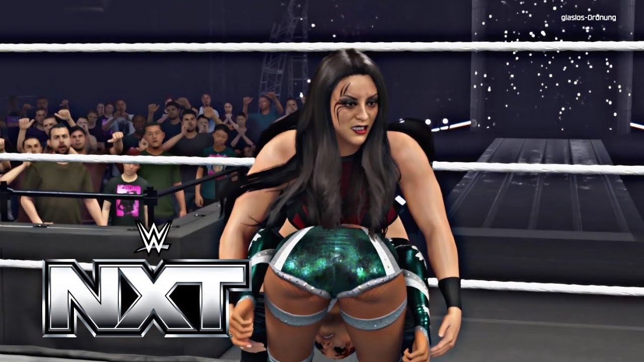 WWE2K25|| NXT - STEPHANIE VAQUER VS KELANI JORDAN(NXT WOMENS TITLE MATCH)