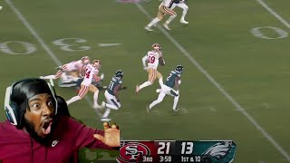 OUTMATCHED & OUTCLASSED! "San Francisco 49ers vs Eagles 2023 Week 13 Game Highlights" REACTION!