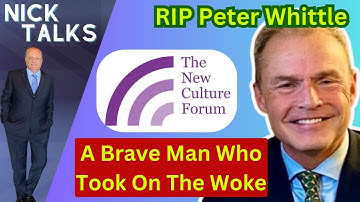 Mijn eerste interview met anti-woke legende Peter Whittle - Hij zal gemist worden