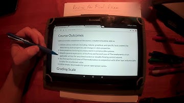 Thermodynamics Final Exam Review part 1