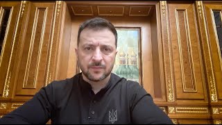 Звернення Володимира Зеленського наприкінці 1079-го дня війни