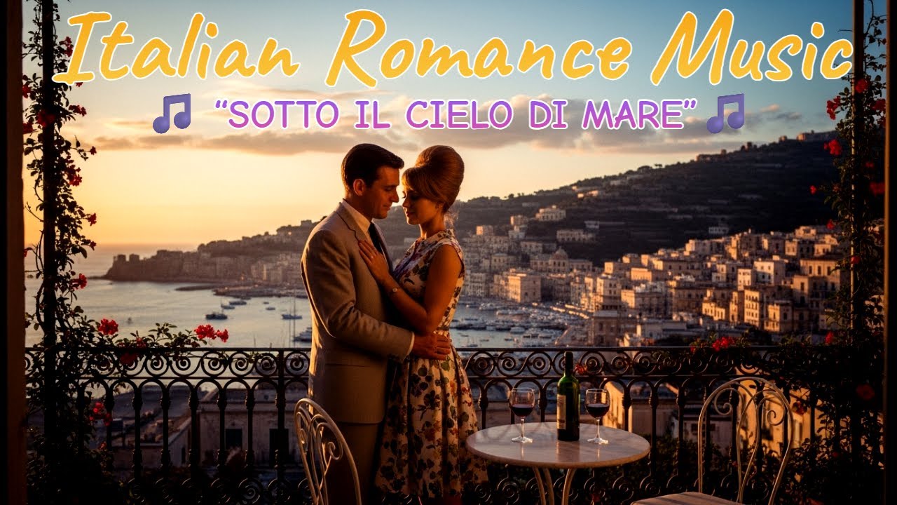 🎵 “SOTTO IL CIELO DI MARE”🎵 ️ 1960s Italian Romantic Songs | Sorrento ...