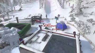 First Blood Combat Axe Across the Map on Downhill (omg its gary c)(Black Ops 2)