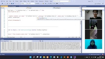 Cara membuat crud visual studio code serta konek ke sql oleh Mahasiswa U R