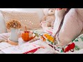 心を癒す秋のセルフケア📚🍂| 大切なものを大切に生きていく | 幸せのアップルパイ作り | Sweet & Cozy Autumn days at Home