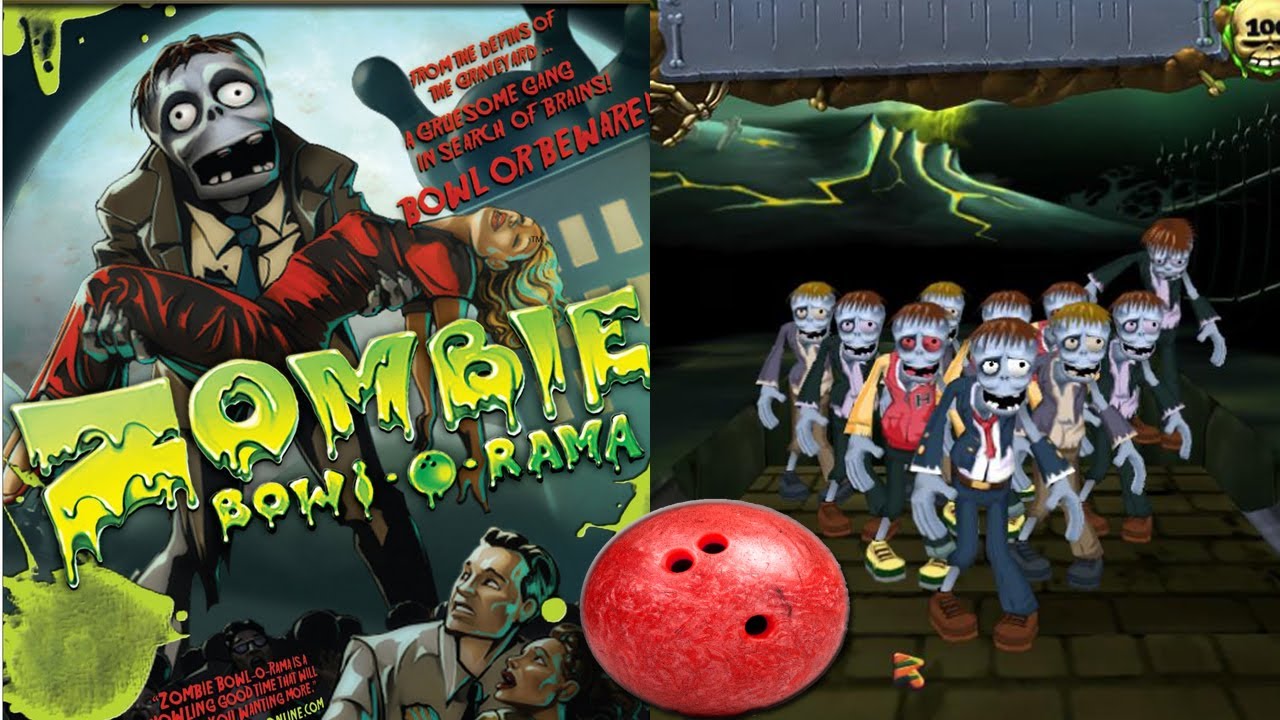 Зомби шоу играть. Зомбоулинг. Зомби боулинг. Zombie Bowl-o-Rama. Компьютерная игра зомби и боулинг.