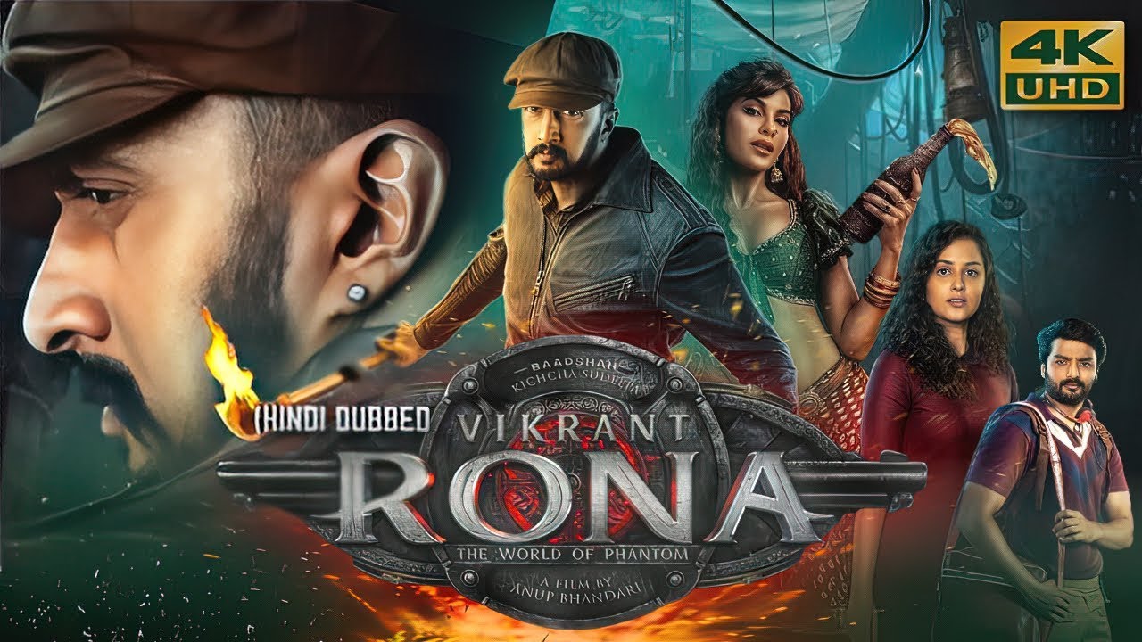 Vikrant Rona 2022 Hindi Dubbed Full Movie in 4K UHD  K Sudeep Jacqueline Fernandez
