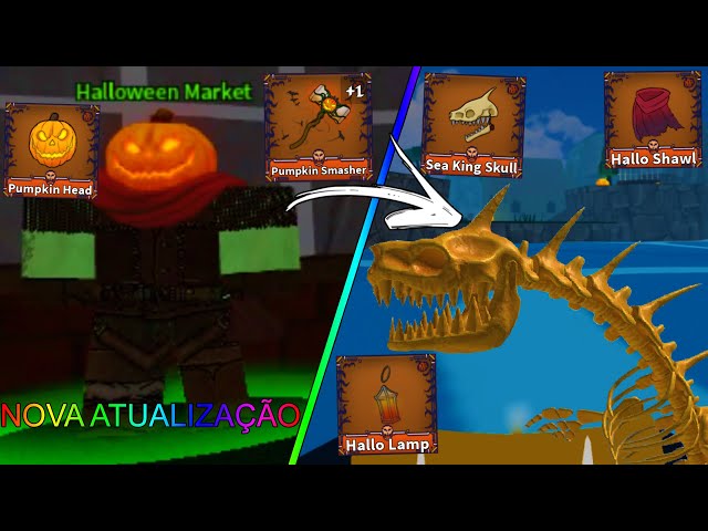 How To Spawn Jack O' Lantern Boss + New Code in King Legacy Update 4.8 