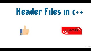 27 Headerfiles in C++