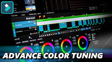 FILMORA 9 |ADVANCE COLOR TUNING TUTORIAL BY FILMORA VIDEO EDITOR.