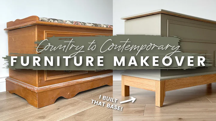 Contemporary Furniture Makeover | Building A New W...