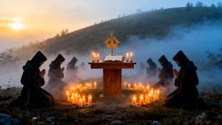 Gregorian Sleep Chant to Soothe the Heart | Ancient Night Prayer for Deep Serenity