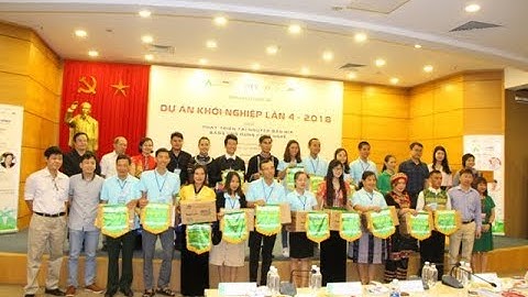 9 dự án cuối cùng vào chung kết cuộc thi Khởi nghiệp nông nghiệp 2018