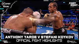 Anthony Yarde back with a big KO! | Anthony Yarde v Stefani Koykov | Official Fight Highlights