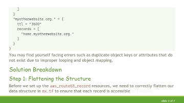 Mastering Terraform: Iterate Through Map of Objects for Route 53 Records