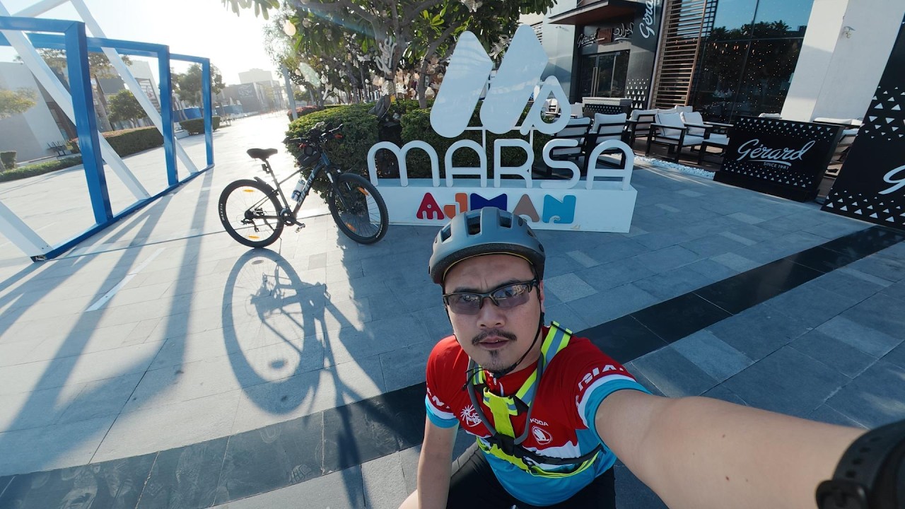 AFTER A FEW YEARS BIKE RIDE AGAIN IN MARSA AJMAN (Surprise!)