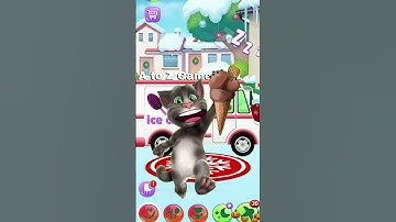 Ice Cream My Talking Tom 2 VS Talking Ginger #talkingtom #shorts
