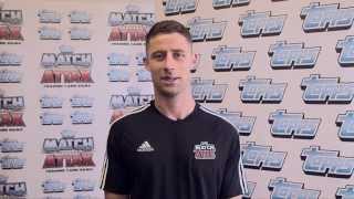 Match attax | club together winners training session with gary cahill