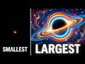 How Big Do Black Holes Actually Get?
