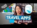 20 TRAVEL APPS YOU MUST DOWNLOAD (FOR EUROPE) 2020 | Free Genius Travel Apps for iPhone & Android!