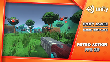 Retro Action FPS – Unity 3D Game Template